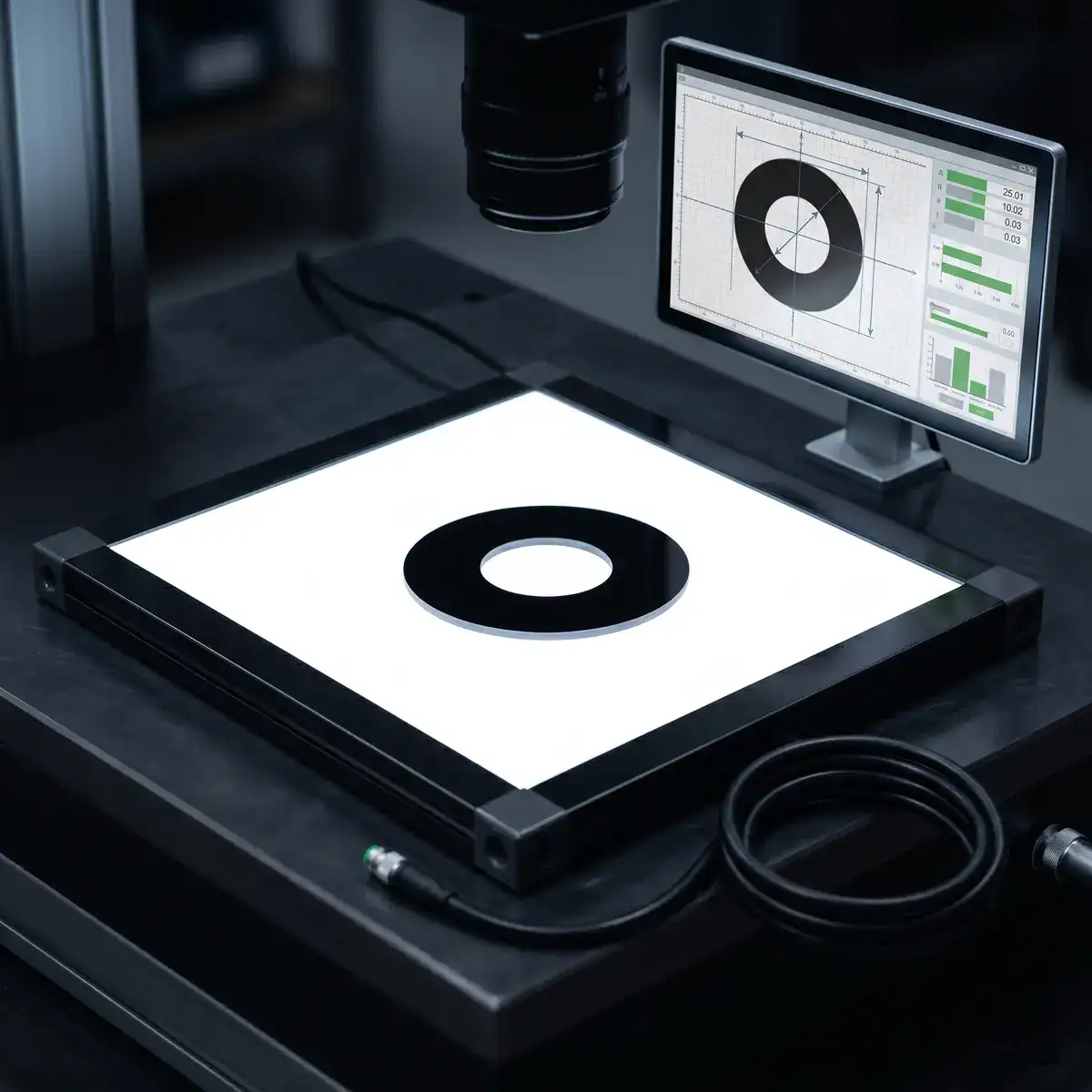 The Advantages of LED Backlighting in Precise Dimensional Measurement