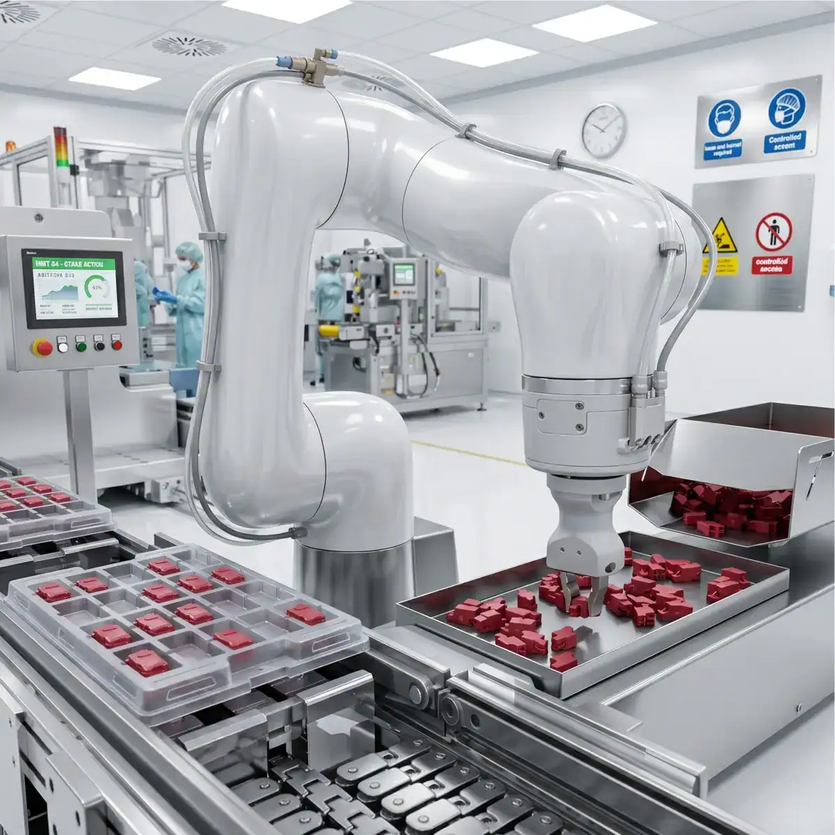 Integrating LED Lighting into Automatic Machines: Solutions for Part Loading.